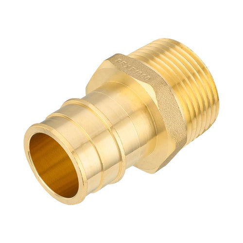 PEX A Full Flow Expansion Adapter 3/4" PEX x 1" Male Threaded F1960 Adapter (Lead Free) Plumbingsell