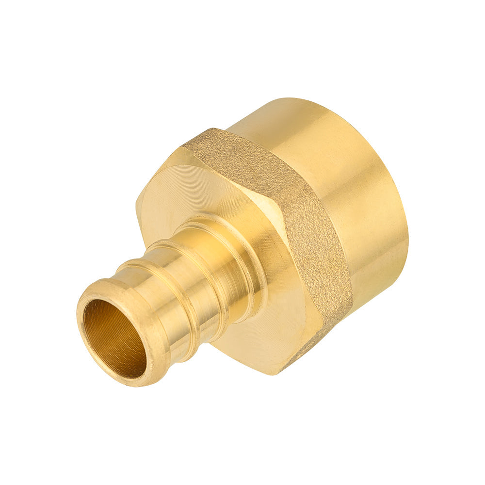 PEX-B Crimp 1/2" PEX x 1/2" Female Threaded Adapter (Lead Free)