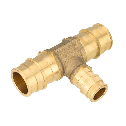 PEX A Expansion 1" x 1" x 1/2" PEX Expansion Reducing Tee (Lead Free) Plumbingsell