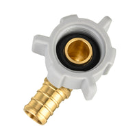 PEX-B Crimp 1/2" PEX X 1/2" Female NPT Swivel Elbow (Lead Free)