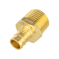 PEX-B Crimp 1/2" PEX x 3/4" Male Threaded Adapter (Lead Free) Plumbingsell