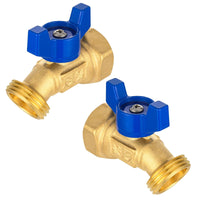 10 Pcs 3/4" FNPT X 3/4" GHT Spigot, Hose Bibb Valve