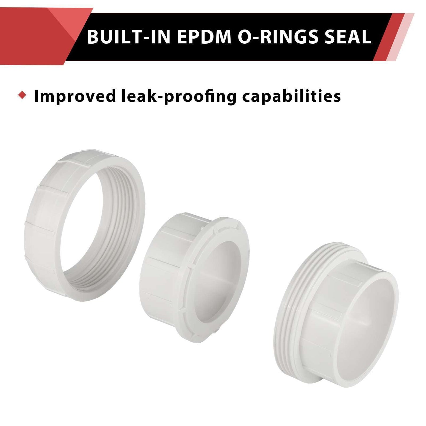 1" PVC Socket Union