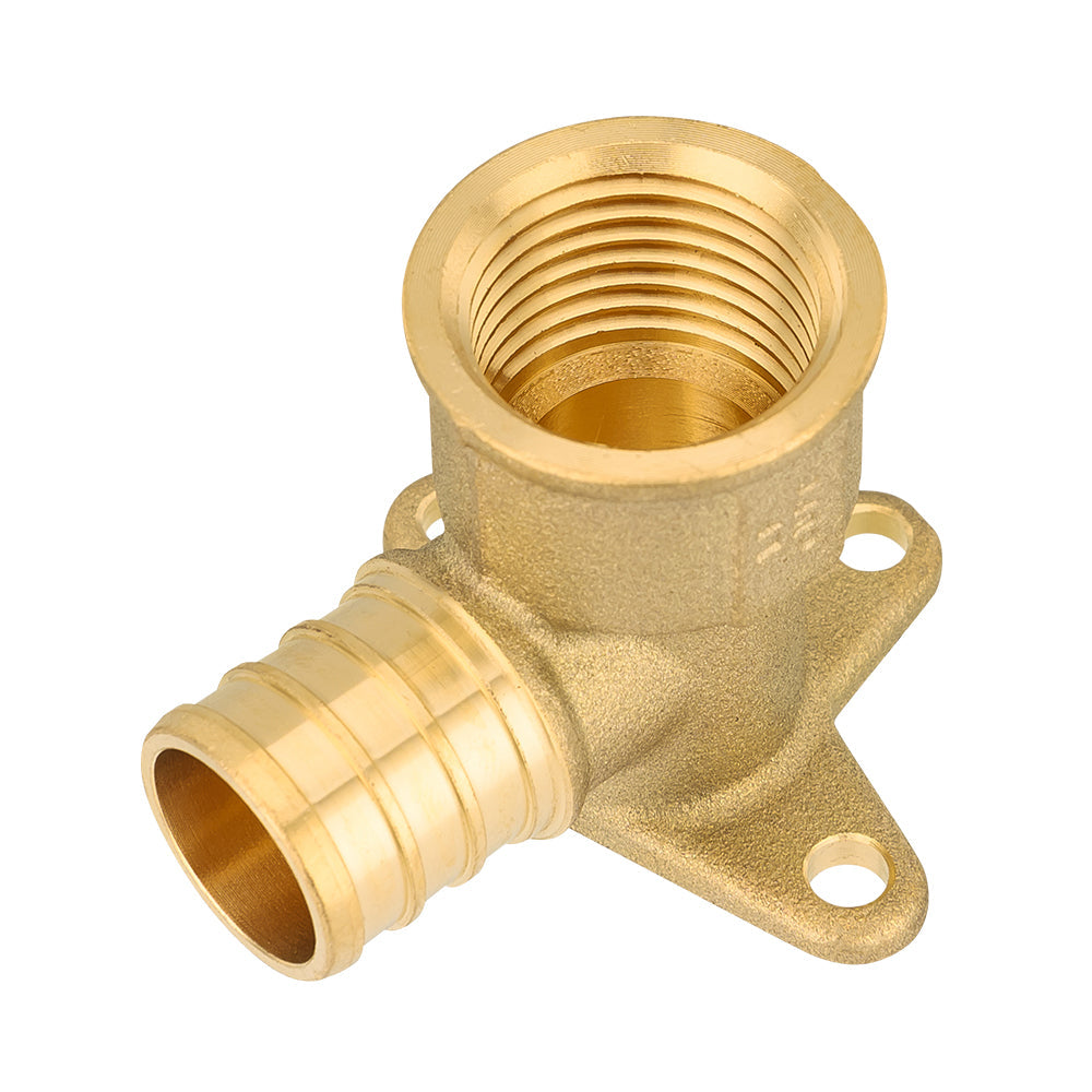 PEX-B Crimp 3/4" PEX x 1/2" Drop Ear Elbow (Lead Free)