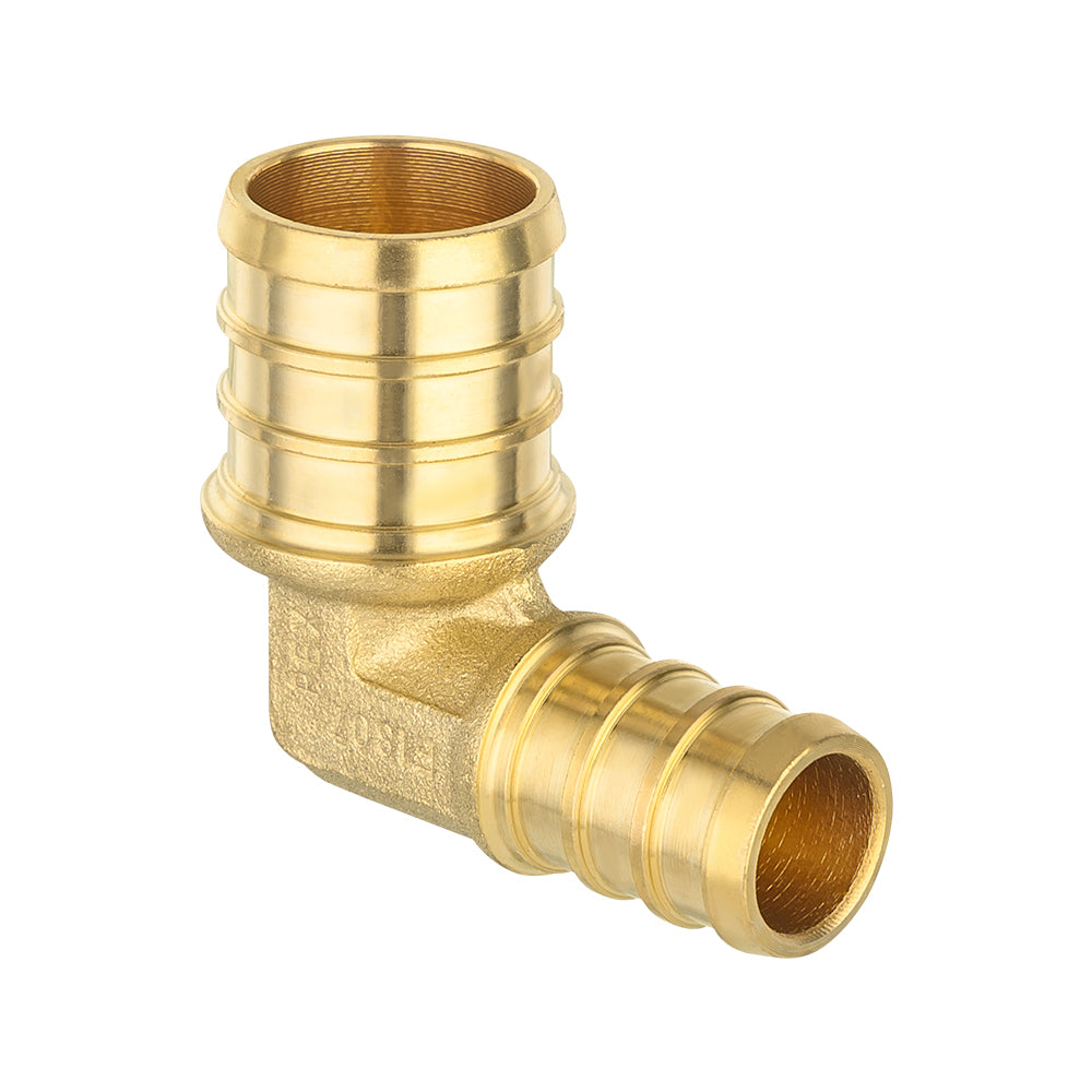 PEX-B Crimp Elbow 3/4" PEX x 1/2" PEX (Lead Free)