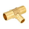 PEX-B Crimp 3/4" PEX x 3/4" PEX x 1/2" PEX Reducing Tee (Lead Free) Plumbingsell