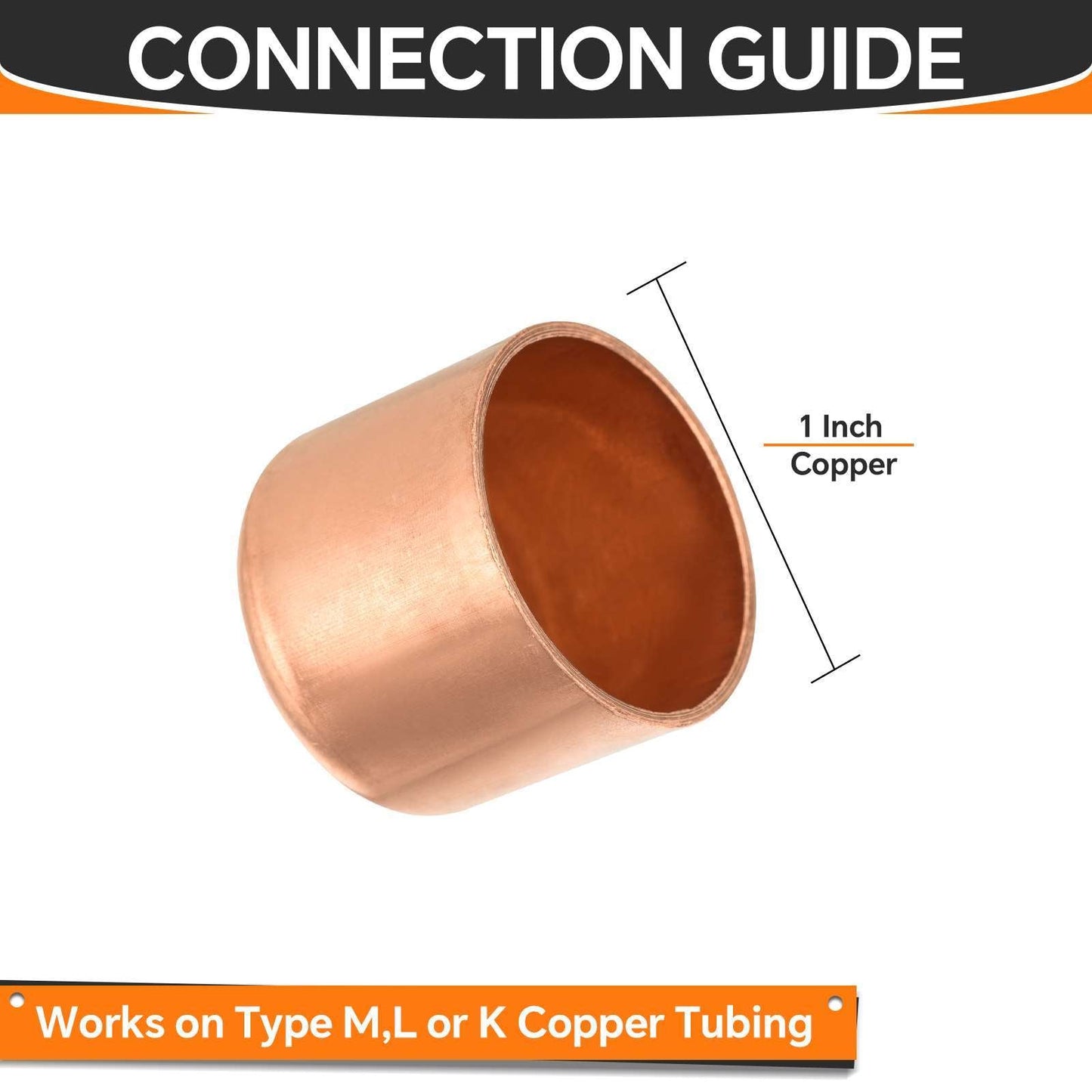 30 Pcs 1" Solder Copper Pipe End Cap (Plug) at Wholesale Price