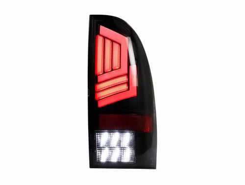 Winjet Toyota Tacoma 2005-15 Sequential Tail Lights - Black/Smoke OffRoadUSA.com