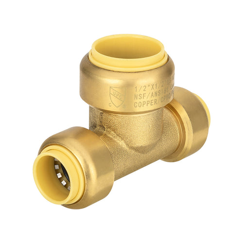 1/2" x 1/2" x 3/4" Push Fit Tee Plumbingsell