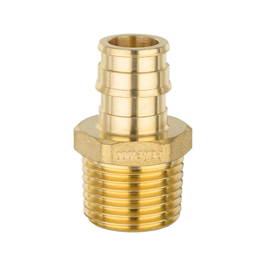 PEX A Expansion 3/4" PEX x 1/2" Male Threaded F1960 Adapter (Lead Free)