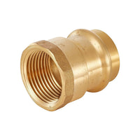 3/4" Press x 3/4" Female Brass Adapter (Lead Free) Plumbingsell
