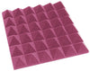 2 Inch Acoustic Foam Pyramid Style Panels - 13 Color Options