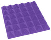 2 Inch Acoustic Foam Pyramid Style Panels - 13 Color Options