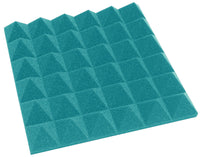 2 Inch Acoustic Foam Pyramid Style Panels - 13 Color Options