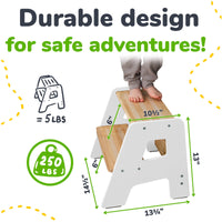 2-Step Stool for Kids Ocodile.com