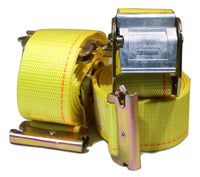 2" x 12 Ft Interior Van Cam Buckle E-Track Strap w/ Spring E Fittings | 4 PACK