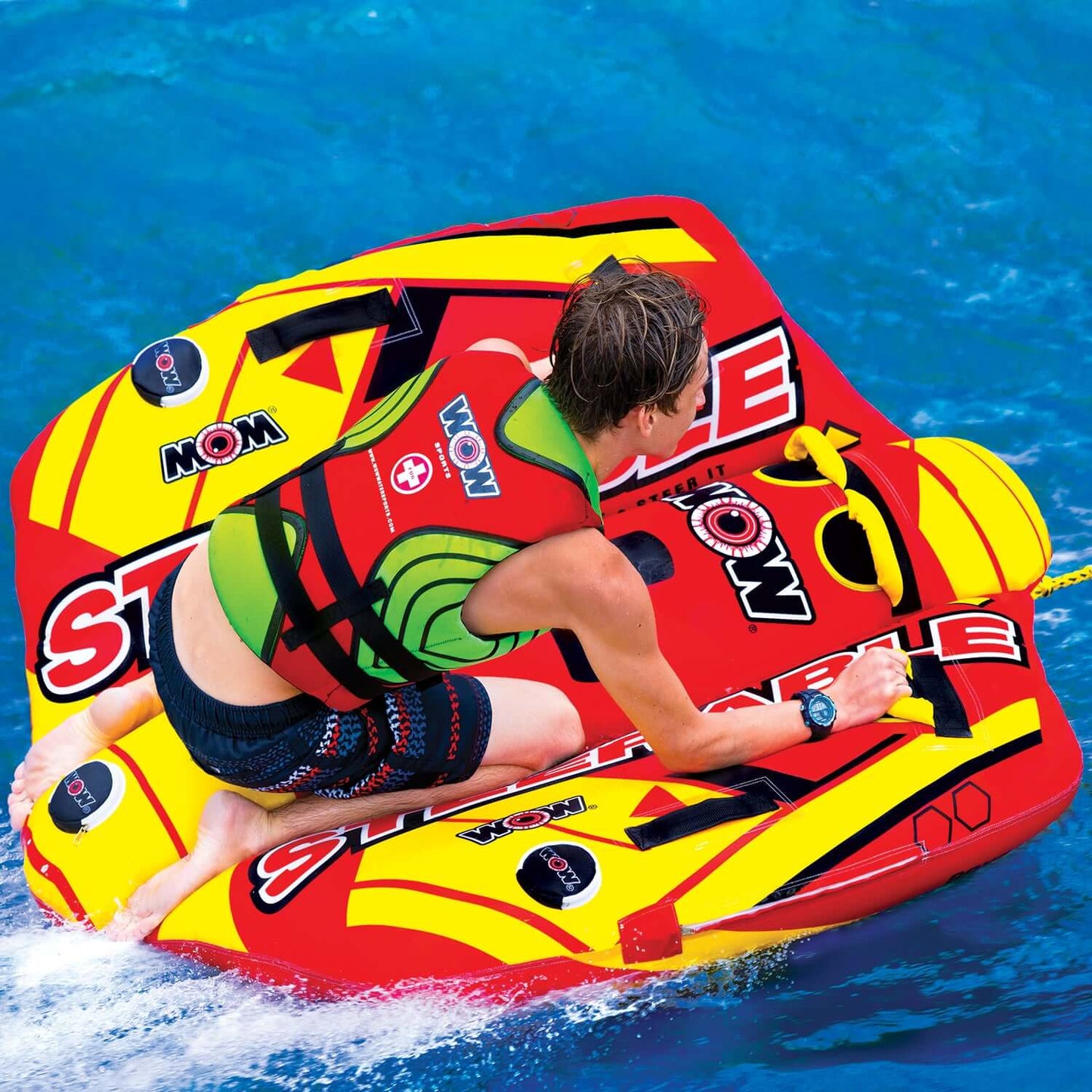 WOW Sports Steerable 1-2P Towable (19-1090)