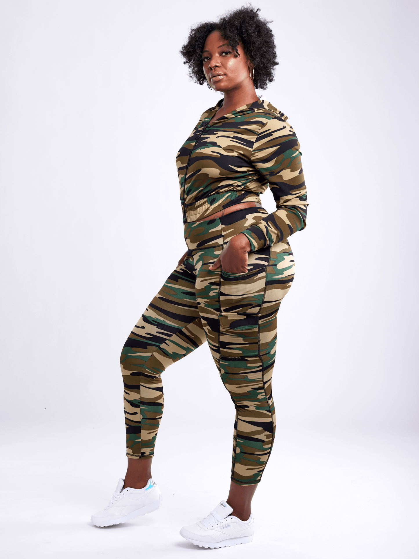 JupiterGear High-Waisted Leggings with Side Cargo Pockets Jupiter Gear