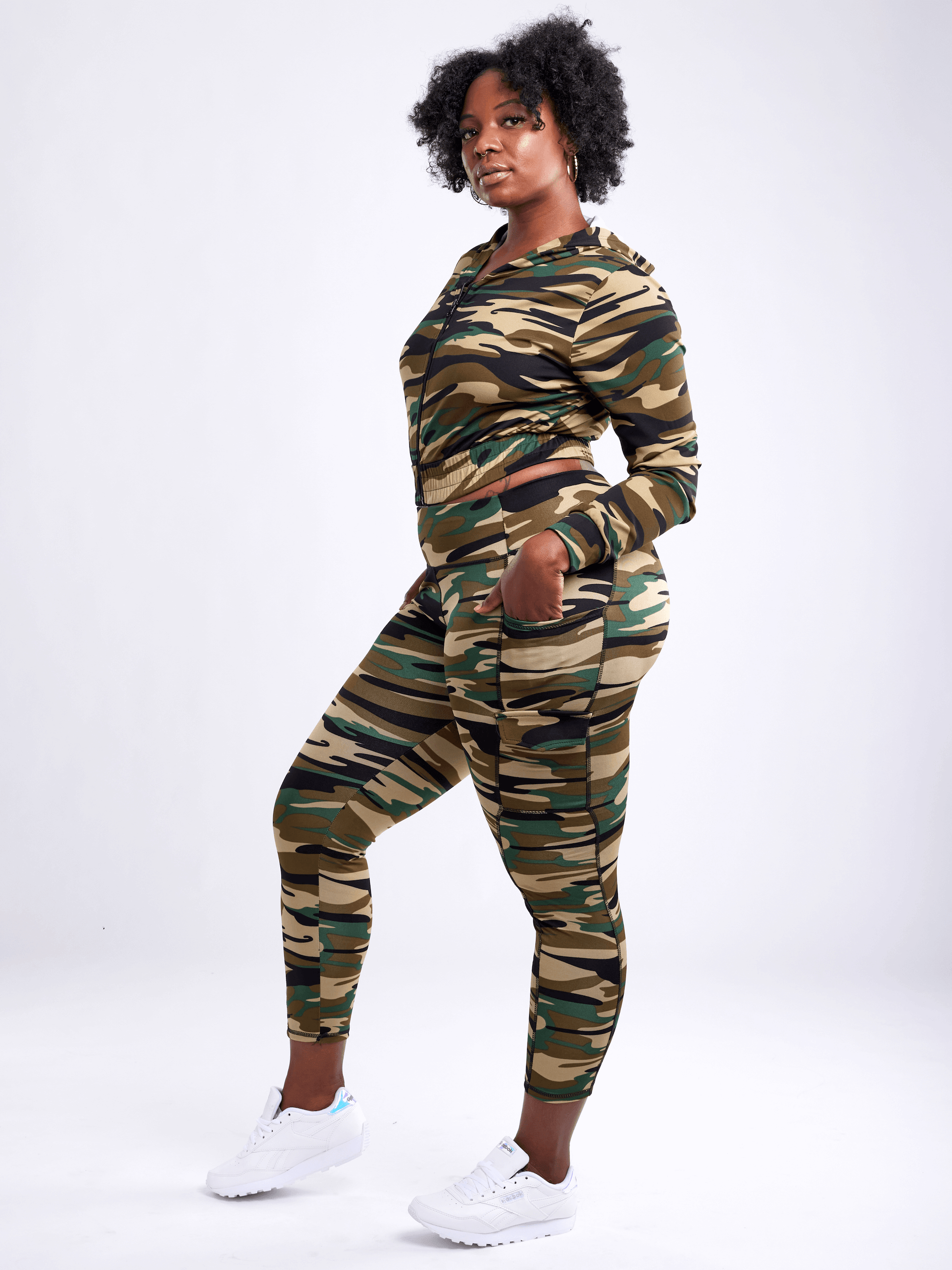 JupiterGear High-Waisted Leggings with Side Cargo Pockets Jupiter Gear