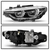 Spyder BMW F30 3 Series 4Dr LED Projector Headlights Chrome PRO-JH-BF3012H-4D-LED-C OffRoadUSA.com