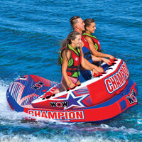 WOW Sports Champion 3-Person Towable (21-1010) Jupiter Gear