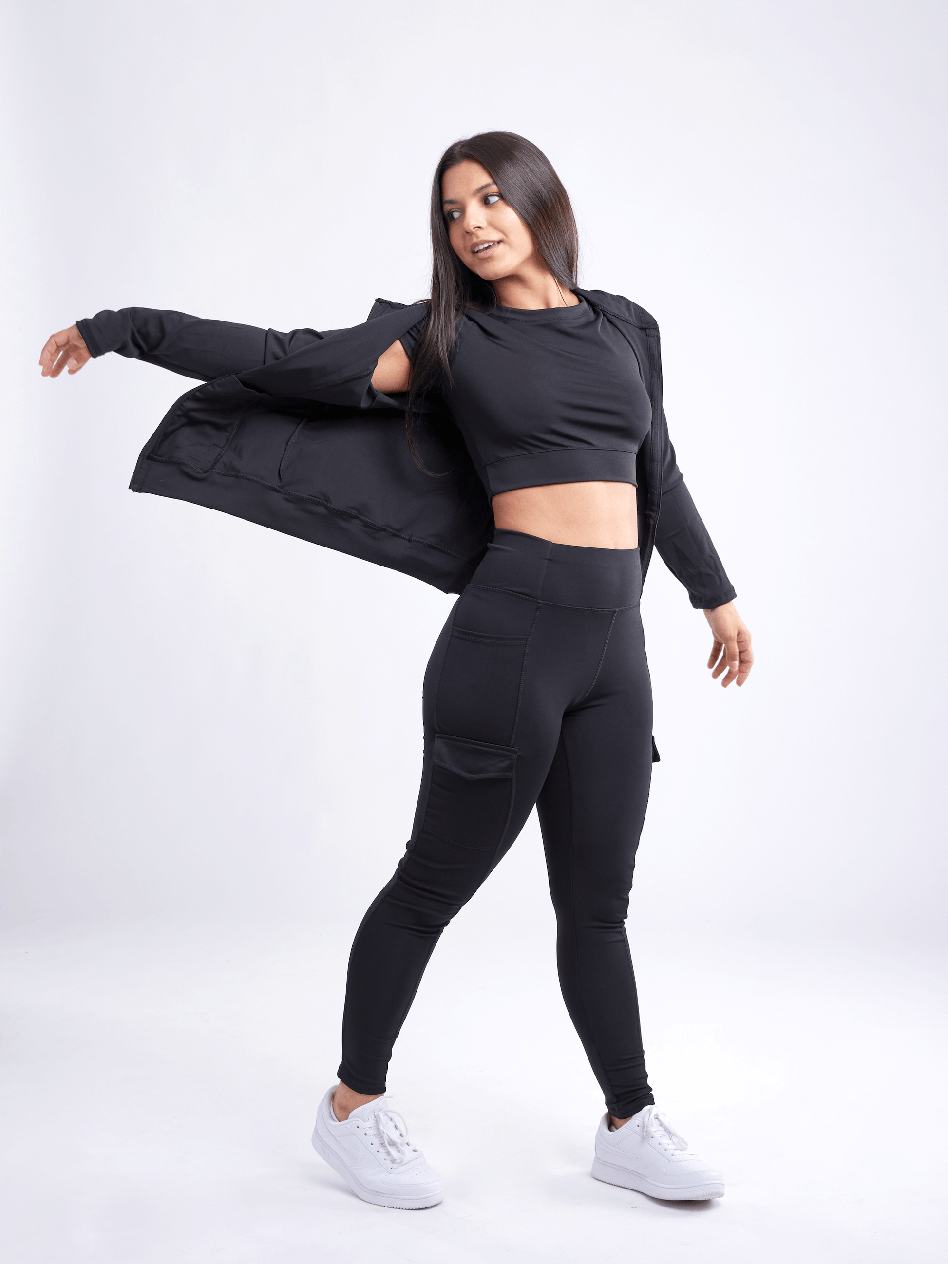 JupiterGear High-Waisted Leggings with Side Cargo Pockets Jupiter Gear