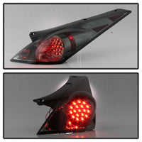 Spyder Nissan 350Z 03-05 LED Tail Lights Smoke ALT-YD-N350Z02-LED-SM OffRoadUSA.com