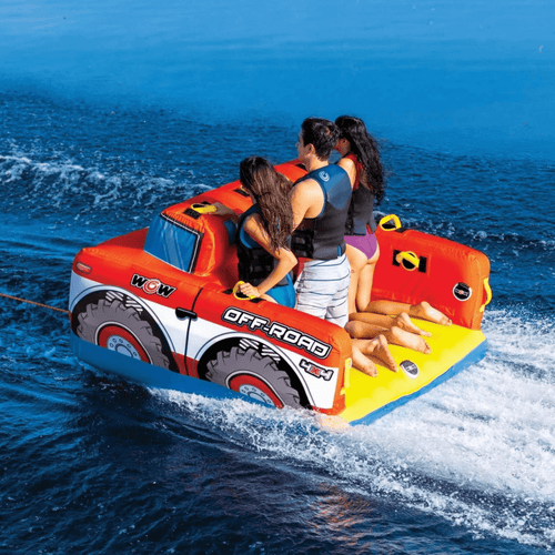 WOW Watersports Off-Road Truck 3-Person Towable Jupiter Gear