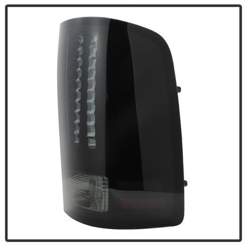 Spyder GMC Sierra 07-13 (Not 3500 Dually 4 Rear Wheels)LED Tail Lights Blk Smke ALT-YD-GS07-LED-BSM OffRoadUSA.com