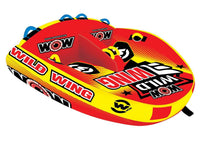 WOW Sports Wild Wing 2 Person Towable Water Tube For Pool and Lake (18-1120) Jupiter Gear