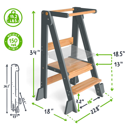 Foldable Kitchen Tower Ocodile.com