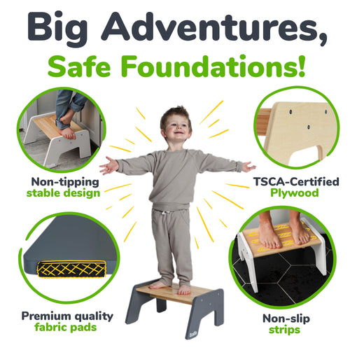 1-Step Stool For Kids Ocodile.com