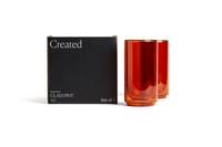 Cove 16oz Glass Pint - Set of 2 - Amber Created Co.