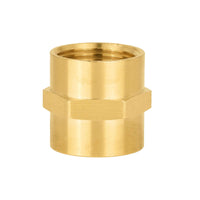 3/4" Female NPT Brass Hex Connector
