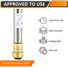 1/2" Push Fit, Straight Water Hammer Arrestor, Stainless Steel Plumbingsell