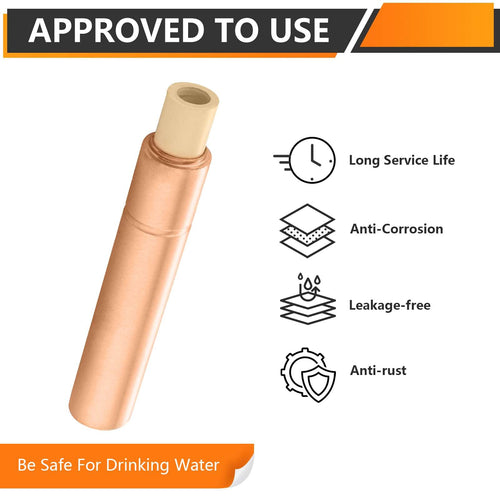 1/2" CPVC Pipe Connection, Water Hammer Arrestor, Copper Plumbingsell