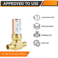 1/2" PEX-A Expansion, Water Copper Hammer Arrestor Tee Plumbingsell