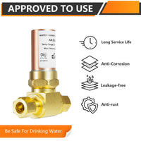 3/8" OD Comp. x 3/8" OD Female Comp. , Tee Copper Water Hammer Arrestor for Dishwasher Connection Plumbingsell