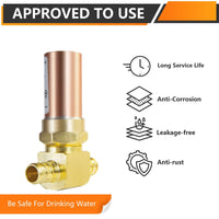 PEX Crimp Connection Tee Water Copper Hammer Arrestor Plumbingsell