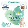 Pampers Pure Protection Diapers, Size 4, 104 Count EasyOptionXY LLC