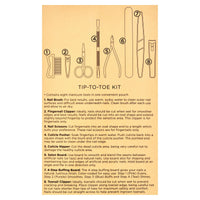 Equate Tip to Toe Personal Manicure & Pedicure Kit 8 Pieces EasyOptionXY LLC