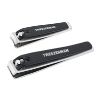 Tweezerman 2 Piece Stainless Steel Nail Clipper Set for Nail Care EasyOptionXY LLC