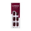 KISS imPRESS Color Press-On Manicure Cherry Up 30 Count EasyOptionXY LLC