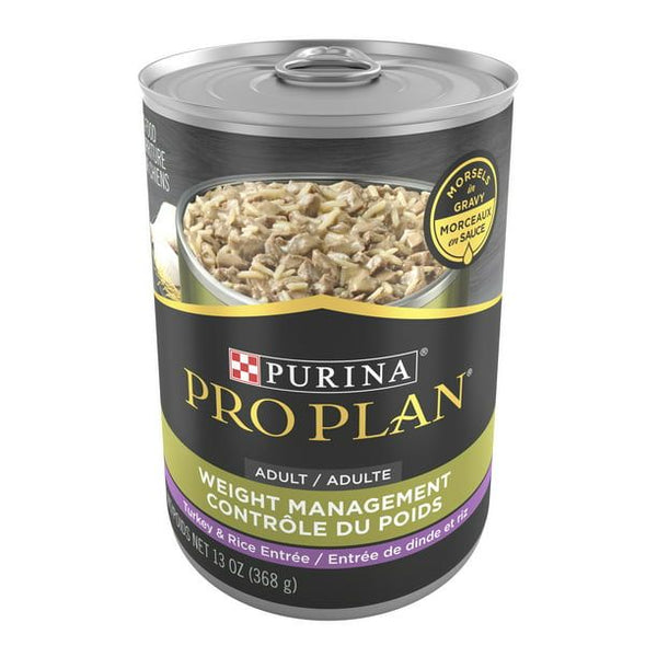 Purina Pro Plan Morsels in Gravy Wet Dog Food for Adult Dogs Turkey, 13 oz Cans (12 Pack) EasyOptionXY LLC
