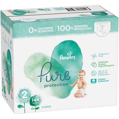 Pampers Pure Protection Size 2, 144 Count EasyOptionXY LLC
