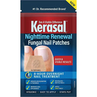 Kerasal Fungal Nail Nighttime Nail Patches, Restores Discolored or Damaged Nails, 14 Ct EasyOptionXY LLC