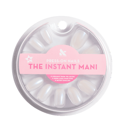 Olive & June Press-on Artificial Nails, Oval Medium, Pink Goldfish, Pink, 42 Ct EasyOptionXY LLC