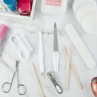 Equate Beauty Deluxe Nail Manicure Tool Kit, Adult, 8 Pieces EasyOptionXY LLC