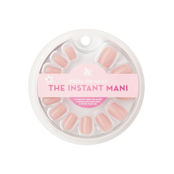 Olive & June Press-on Artificial Nails, Squoval Short, HZ, Pink, 42 Ct EasyOptionXY LLC