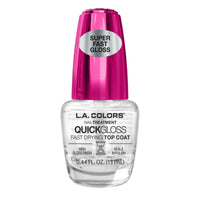 L.A. COLORS Salon Fab Nail Treatment Nail Polish, Top Coat, 0.44 fl oz EasyOptionXY LLC